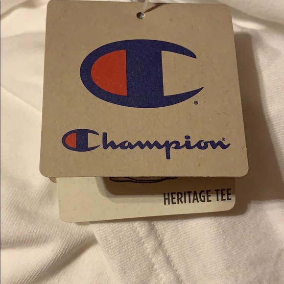 : White / Patriotic Champion Script 3XL - Picture 5 of 5